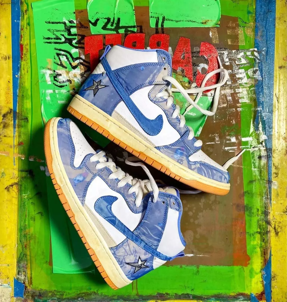 Ковровая компания Nike SB Dunk High CV1677-100 Информация о выпуске