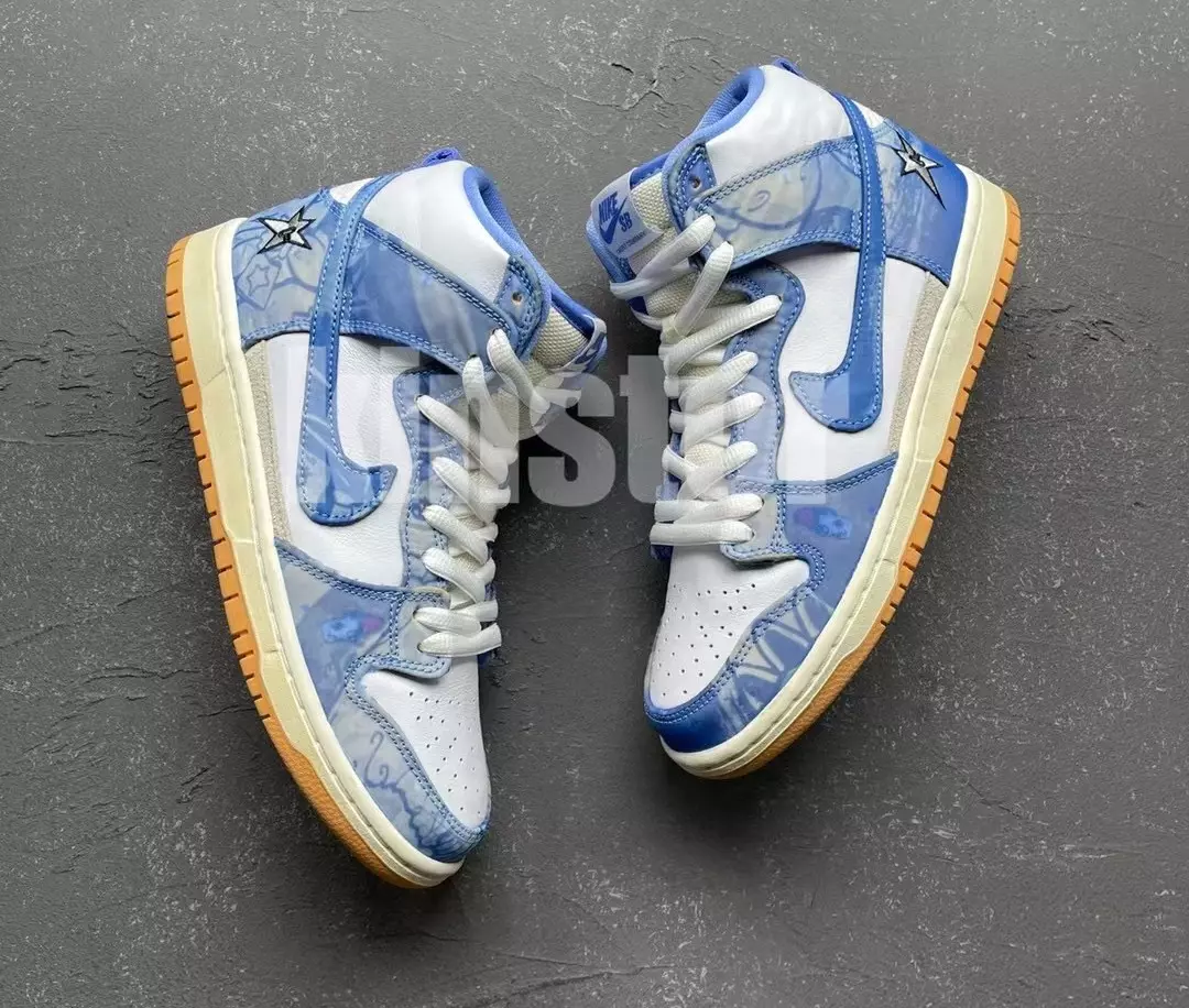 Xalça Şirkəti Nike SB Dunk Yüksək Buraxılış Tarixi CV1677-100