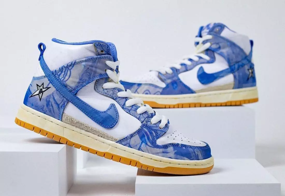 Ковровая компания Nike SB Dunk High CV1677-100 Дата выпуска Цены