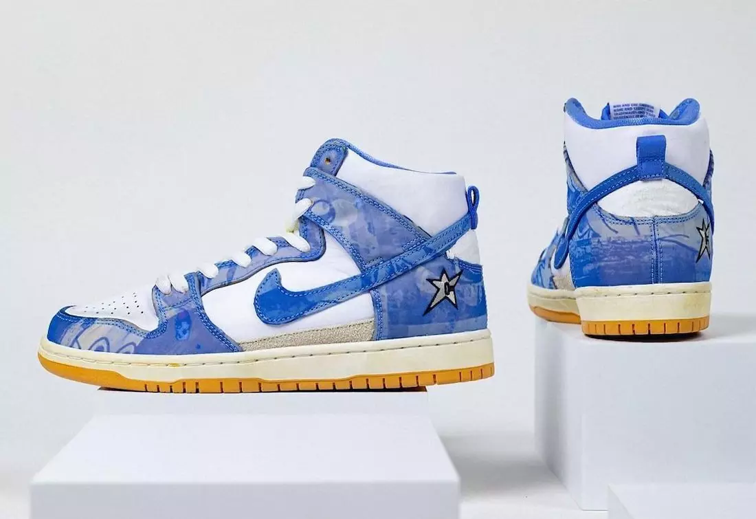 Ковровая компания Nike SB Dunk High CV1677-100 Дата выпуска Цены