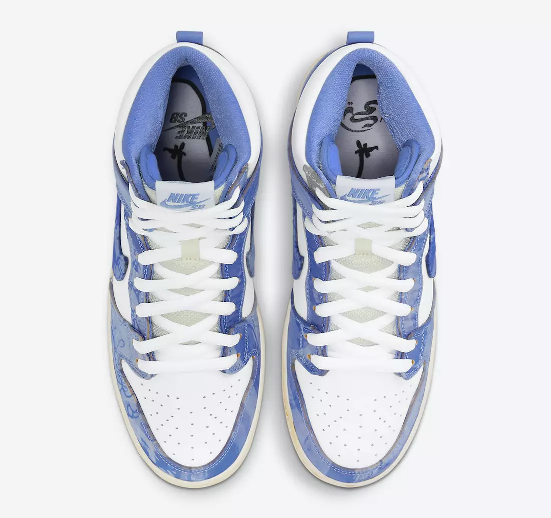 Εταιρεία χαλιών Nike SB Dunk High CV1677-100 Ημερομηνία κυκλοφορίας