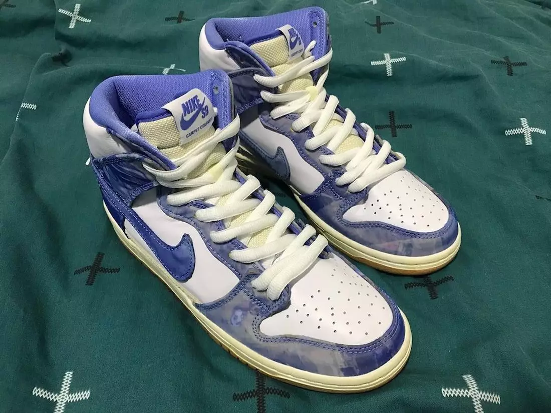 Compania de covoare Nike SB Dunk High CV1677-100 Data lansării