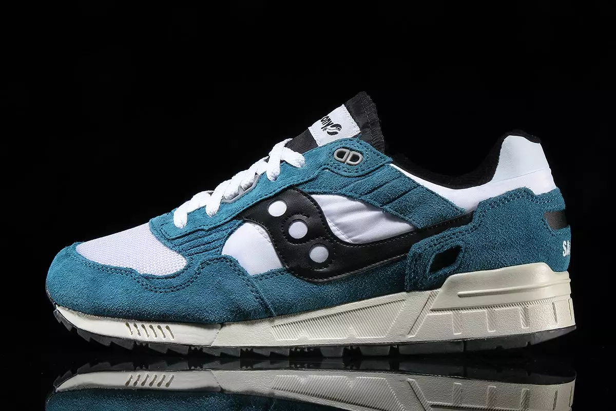 Замшевые кроссовки Saucony Shadow 5000 Vintage Teal