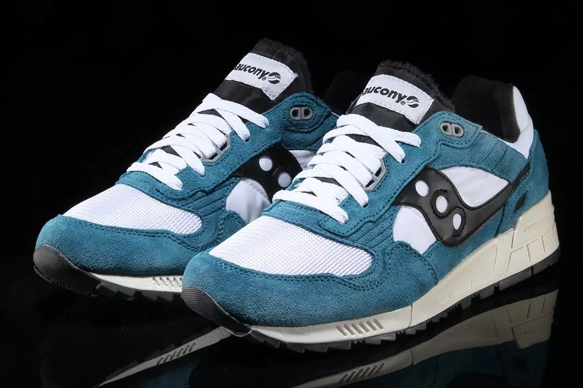 Saucony Shadow 5000 ヴィンテージ ティール スエード