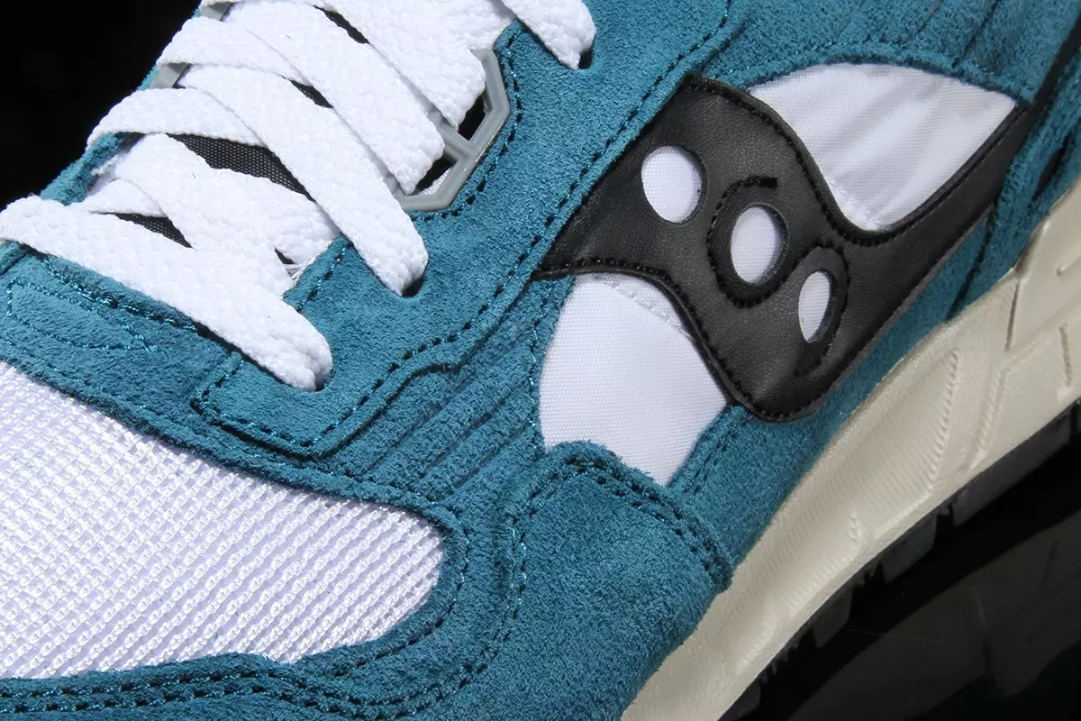 Saucony Shadow 5000 Daim Bleu Sarcelle Vintage