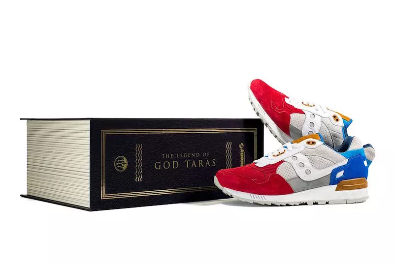 Atlete76 x Saucony Shadow 5000 Legend of God Taras