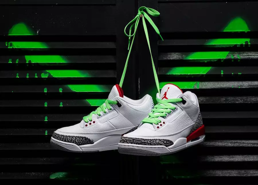 Палітыка красовак Air Jordan 3 Katrina