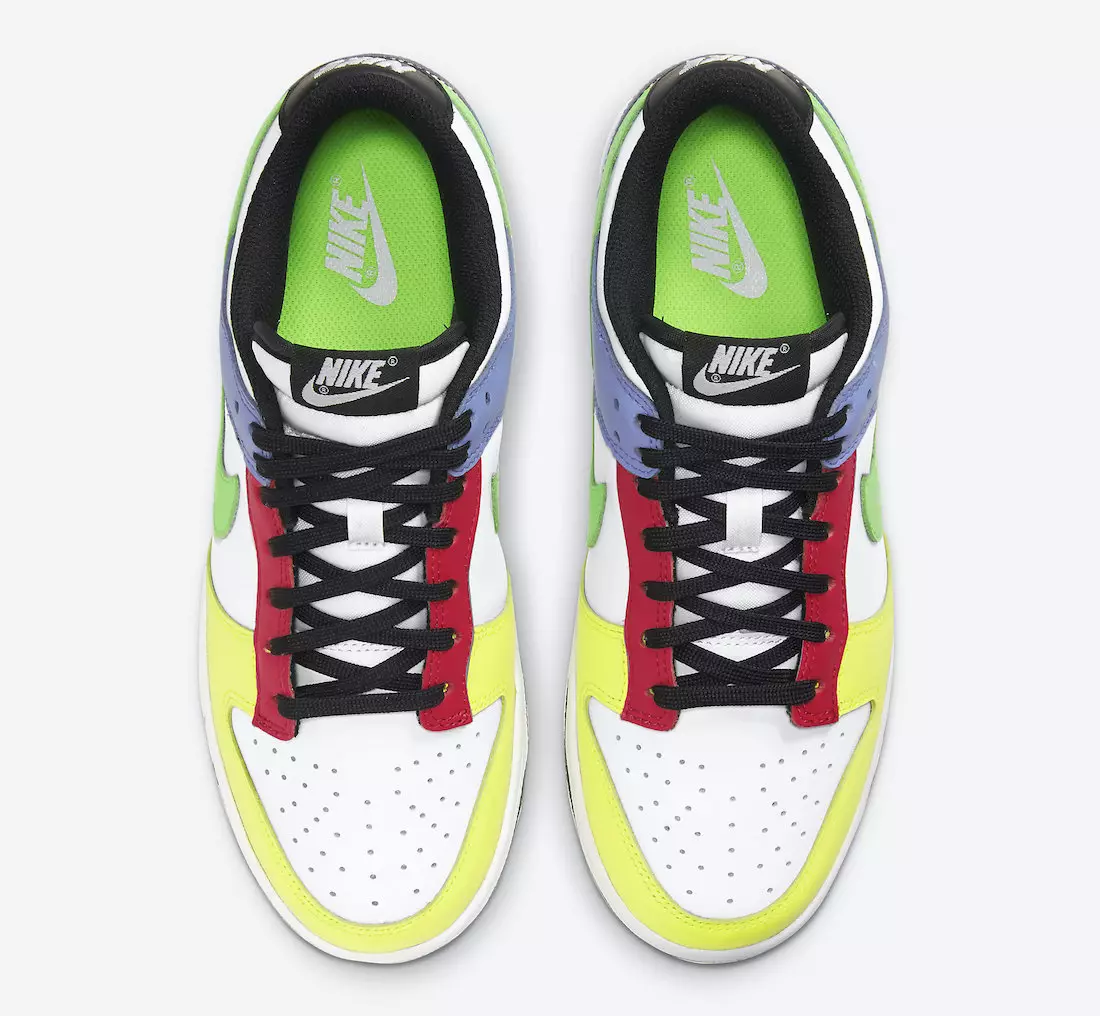 Nike Dunk Low Multi-Color DD1503-106 Datum izdavanja