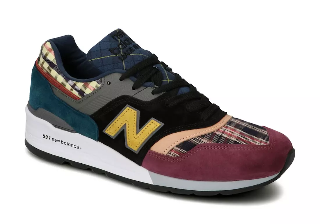 New Balance 997 Plaid Pack megjelenési dátuma