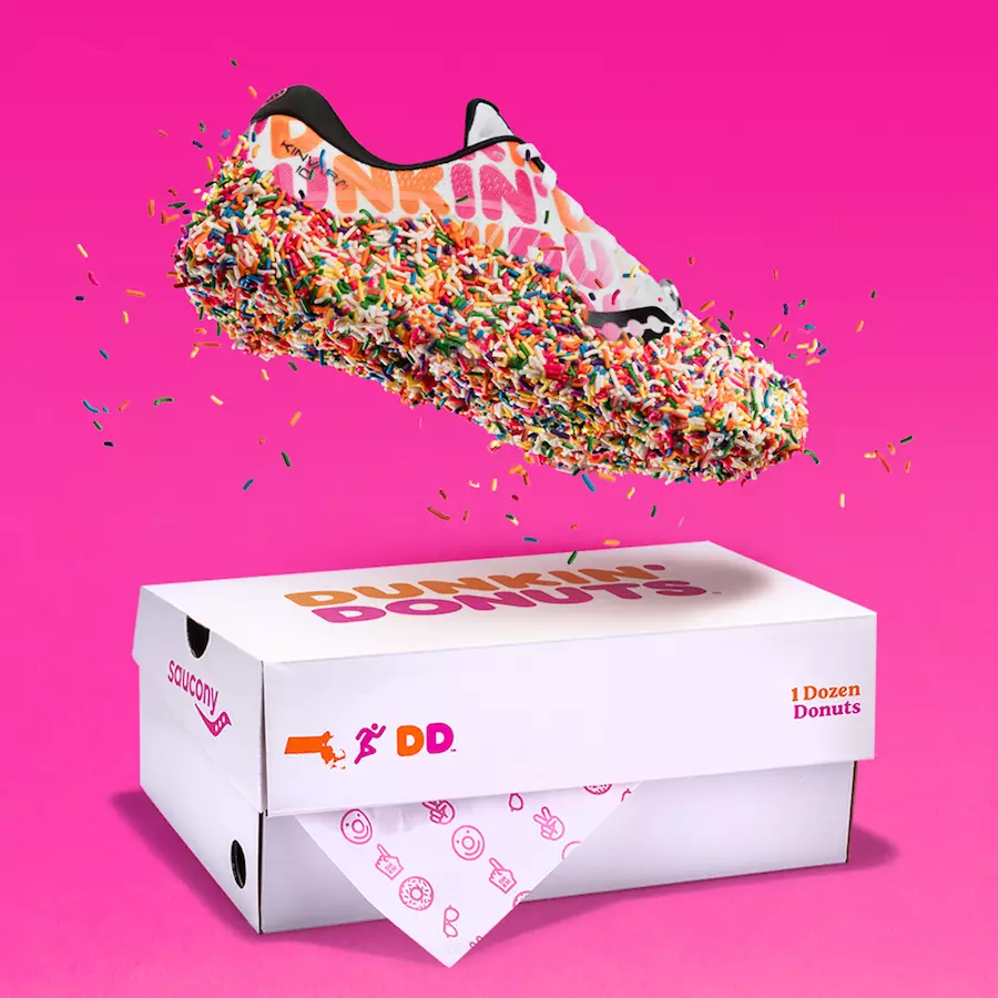 Erscheinungsdatum von Dunkin Saucony Kinvara 10