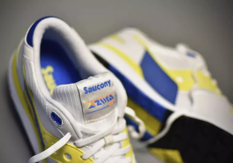 Saucony Azura Hvid Gul Blå Udgivelsesdato