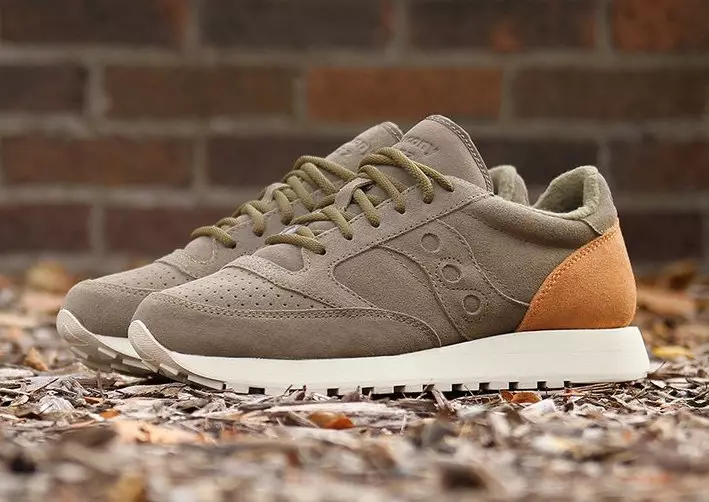 Saucony Jazz Оригинален премиум маслиново велур