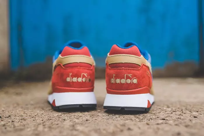 Diadora N9000 Red Brick V7000 Dutch Blue