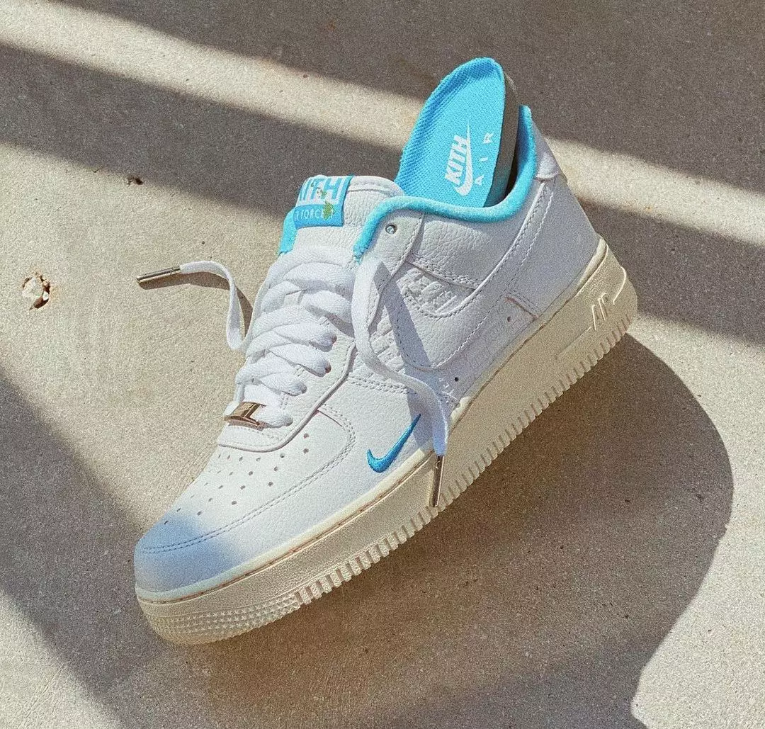 Kith Nike Air Force 1 Low Hawaii DC9555-100 Preço da data de lançamento