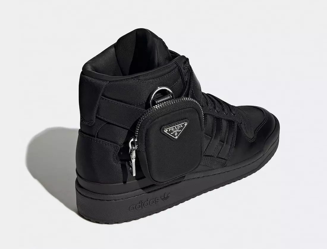 Prada adidas Forum High Black GY7040 გამოშვების თარიღი