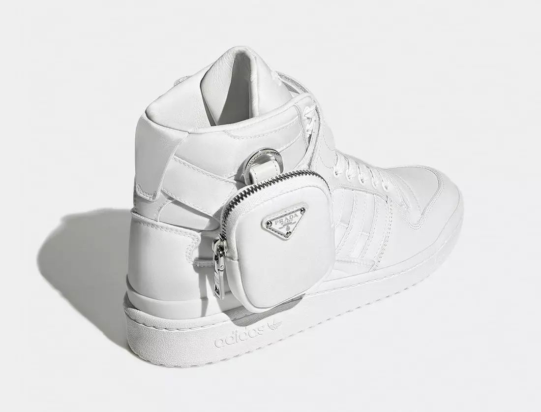 Prada adidas Forum High White GY7041 Թողարկման ամսաթիվ