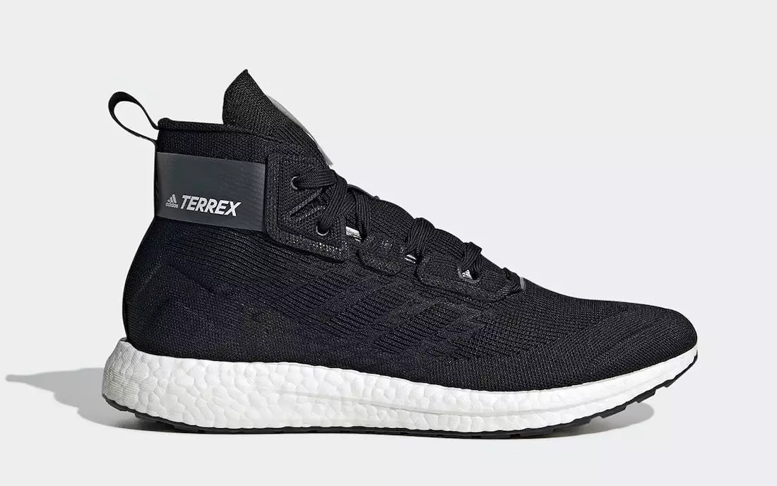 Adidas Terrex Free Hiker tehtud ümberehitamiseks Core Black GW4302 väljalaskekuupäev