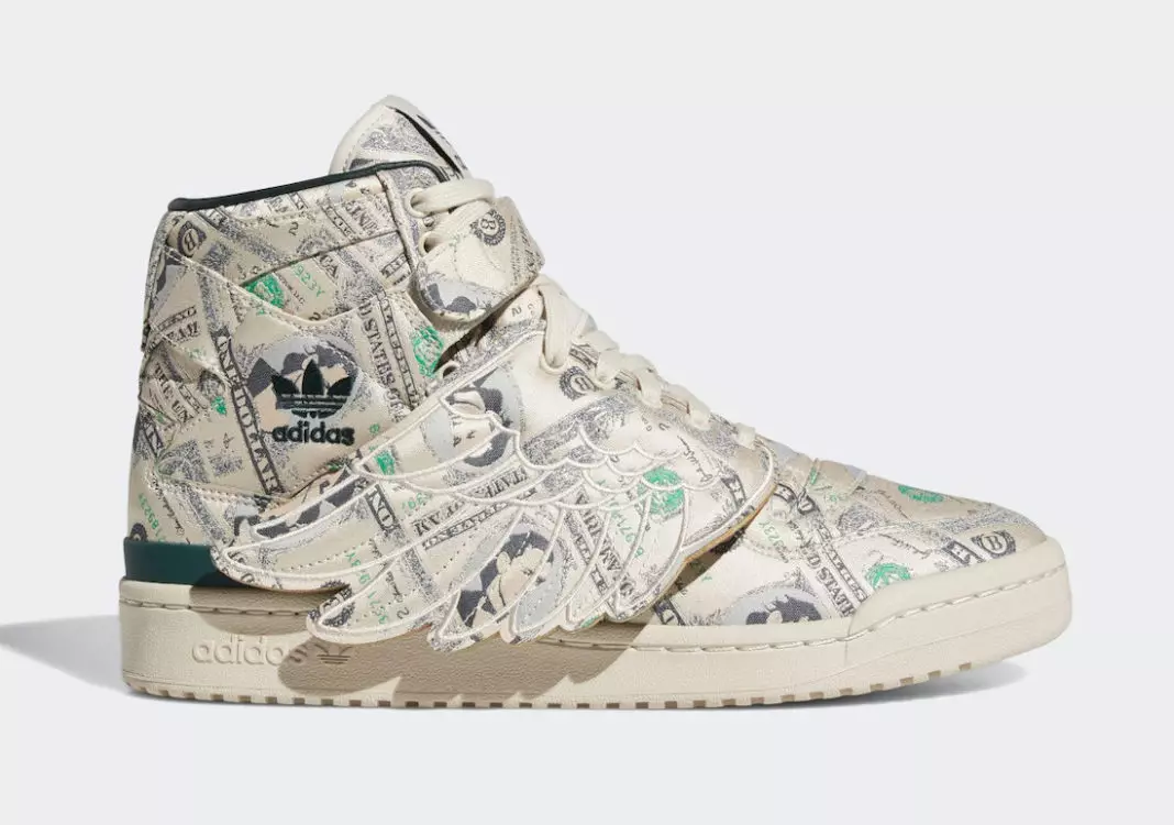 Jeremy Scott adidas Forum Wings 1.0 Money Q46154 Išleidimo data