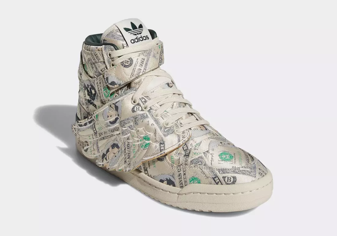 Jeremy Scott adidas Forum Wings 1.0 Money Q46154 Fecha de lanzamiento