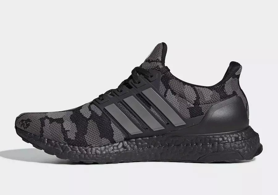 Bape adidas Ultra Boost Black Camo G54784 Datum izlaska