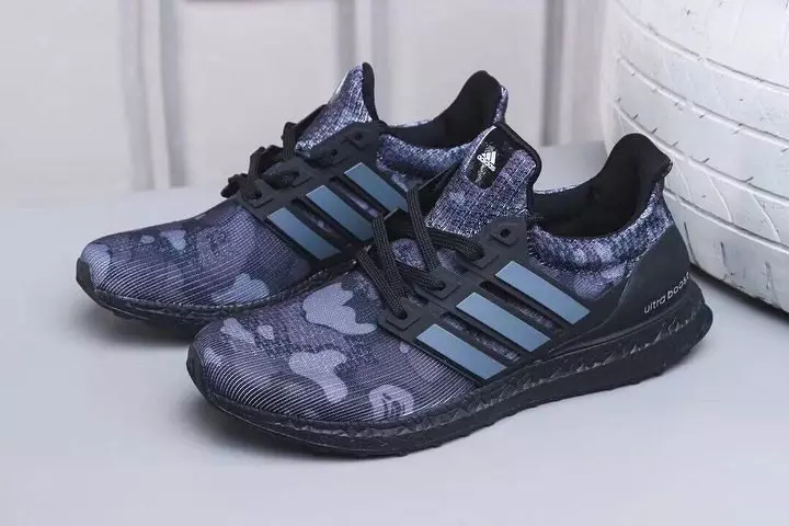 Bape adidas Ultra Boost Black Camo Tarikh Tayangan