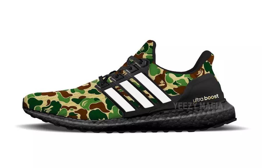 تفاصيل إصدار Bape x adidas Ultra Boost 2019