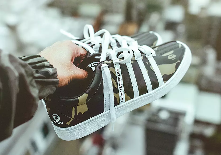 AAPE x K-Swiss Classic 66 Дата выпуску