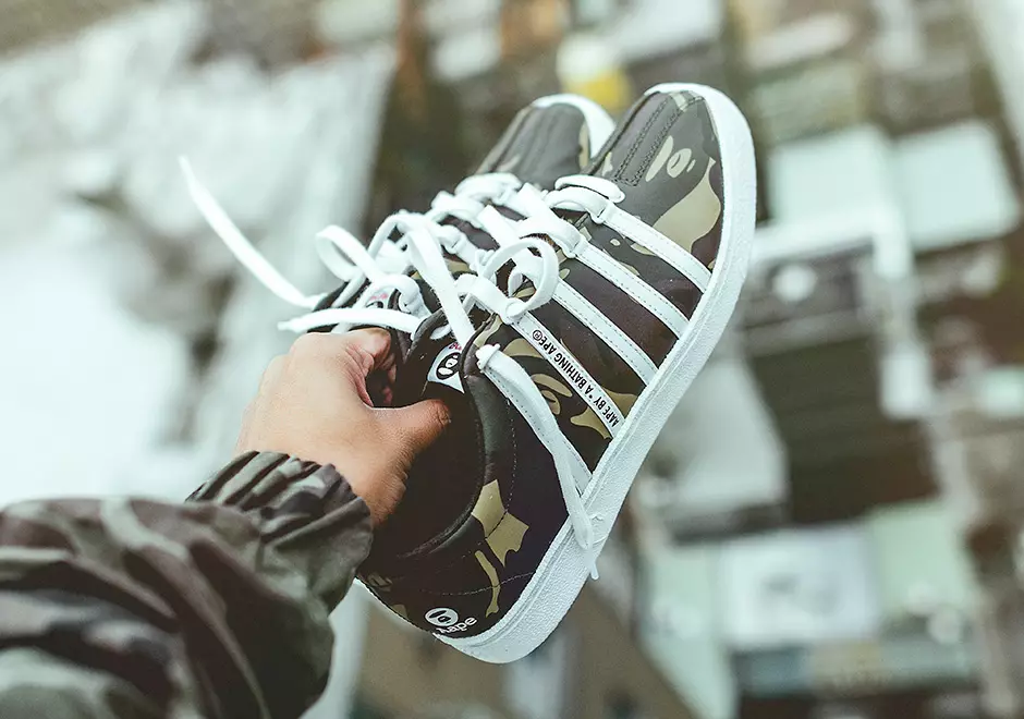 AAPE x K-Swiss Classic 66 Utgivningsdatum