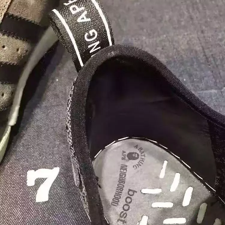 पड़ोस x BAPE x एडिडास प्रो मॉडल NMD