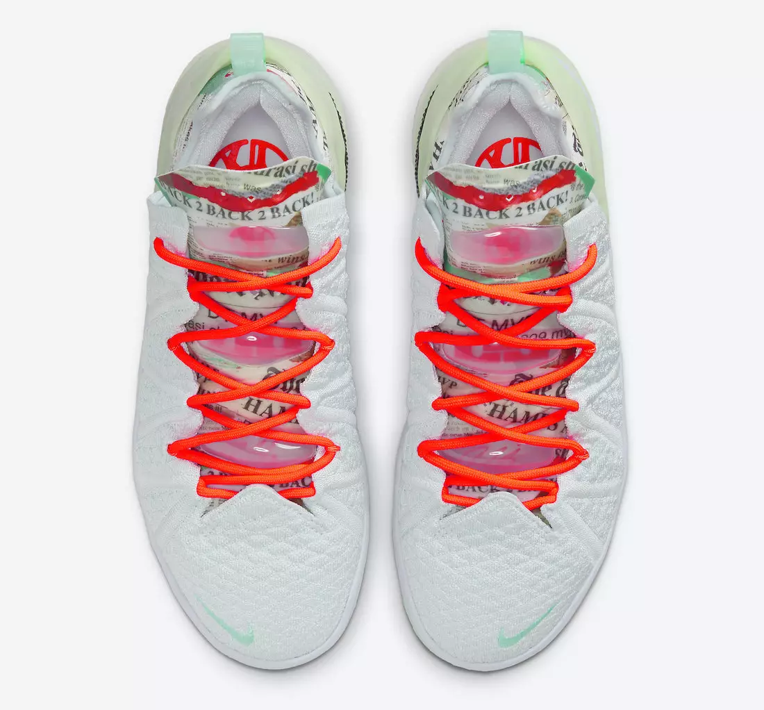 Diana Taurasi Nike LeBron 18 Goat CQ9283-401 Megjelenés dátuma