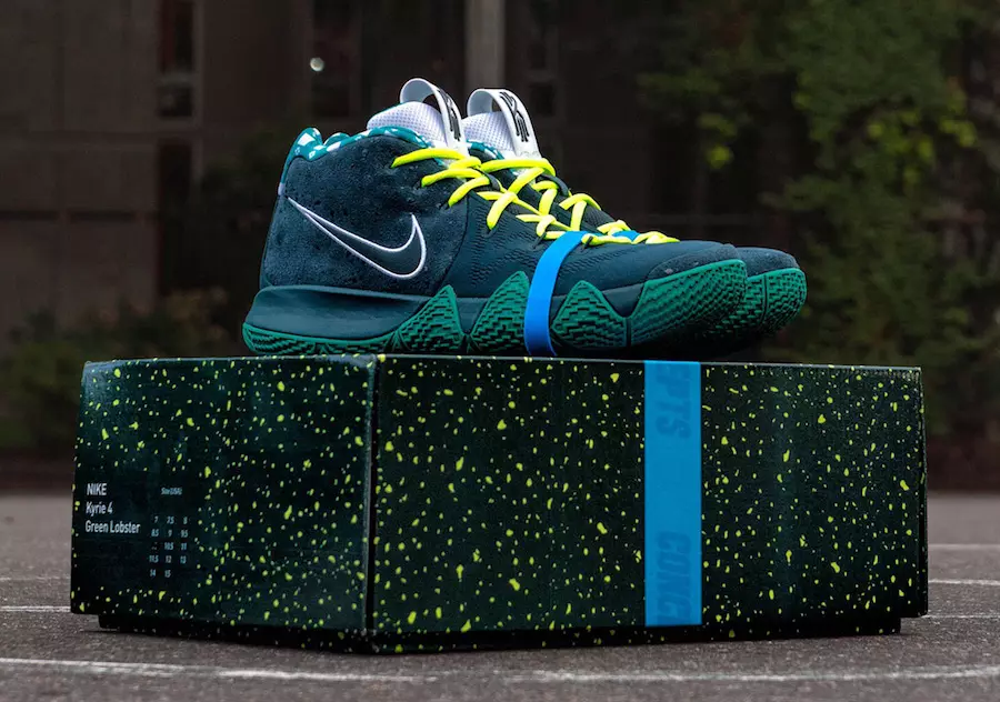 Koncepciók Nike Kyrie 4 Green Lobsters Megjelenési dátum