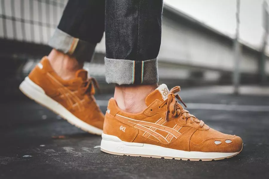 ASICS Gel Lyte Dark Blue Tan