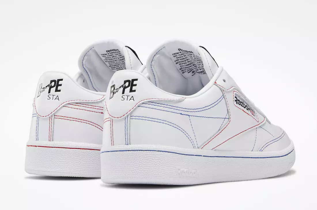 BAPE Reebok Club C 85 Q47367 Fecha de lanzamiento