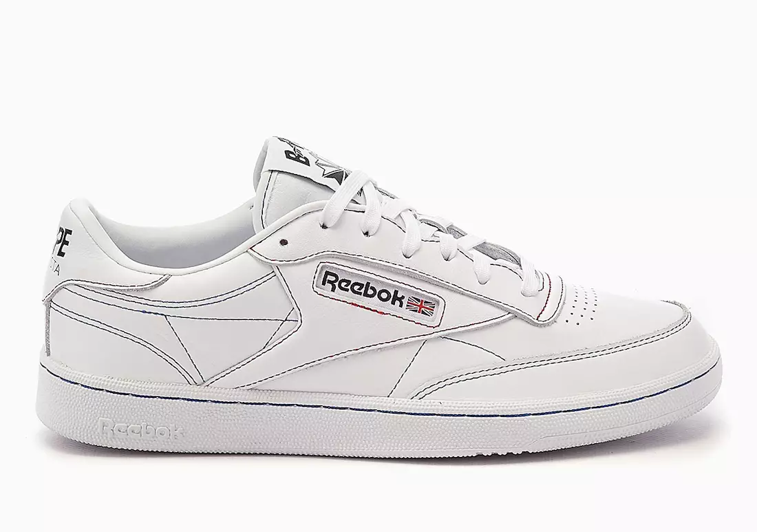 BAPE Reebok Club C 85 2021 Megjelenés dátuma