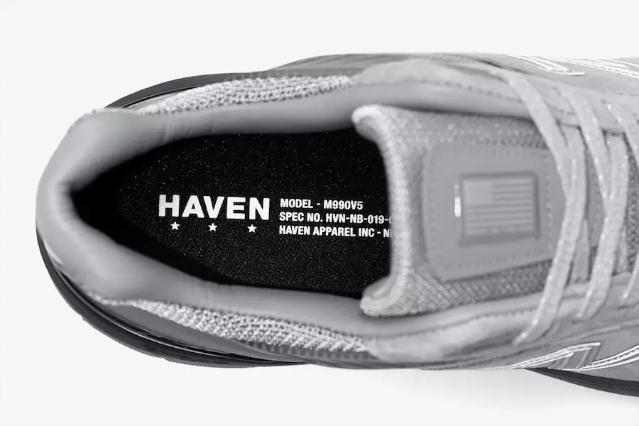 Data de lançamento do Haven New Balance 990v5