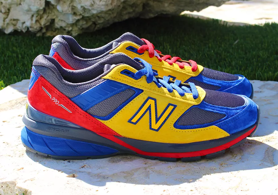 EAT i Shoe City col·laboren en el New Balance 990v5