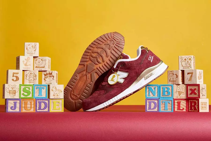 DTLR x New Balance 530 セント ジュード ホスピタル