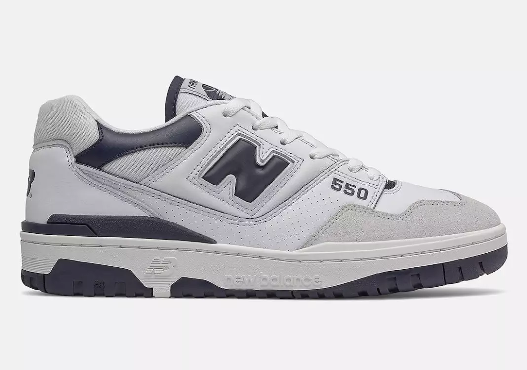 New Balance 550 White Navy BB550WA1 Data tar-Rilaxx