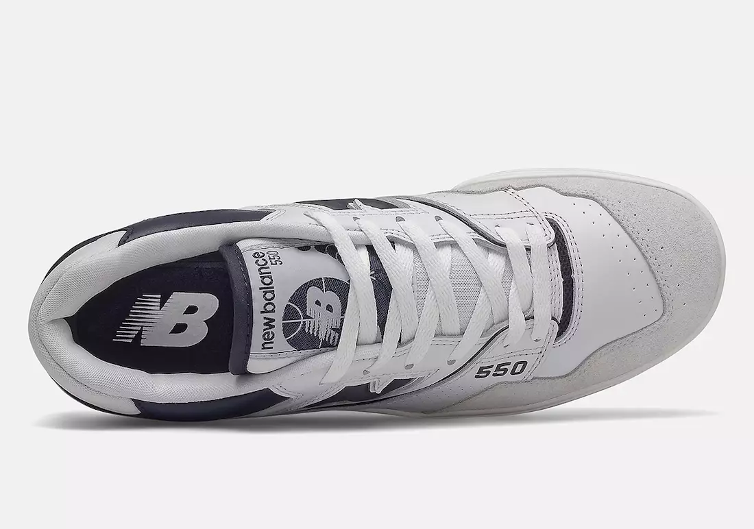 New Balance 550 Blancas Armada BB550WA1 Fecha de lanzamiento