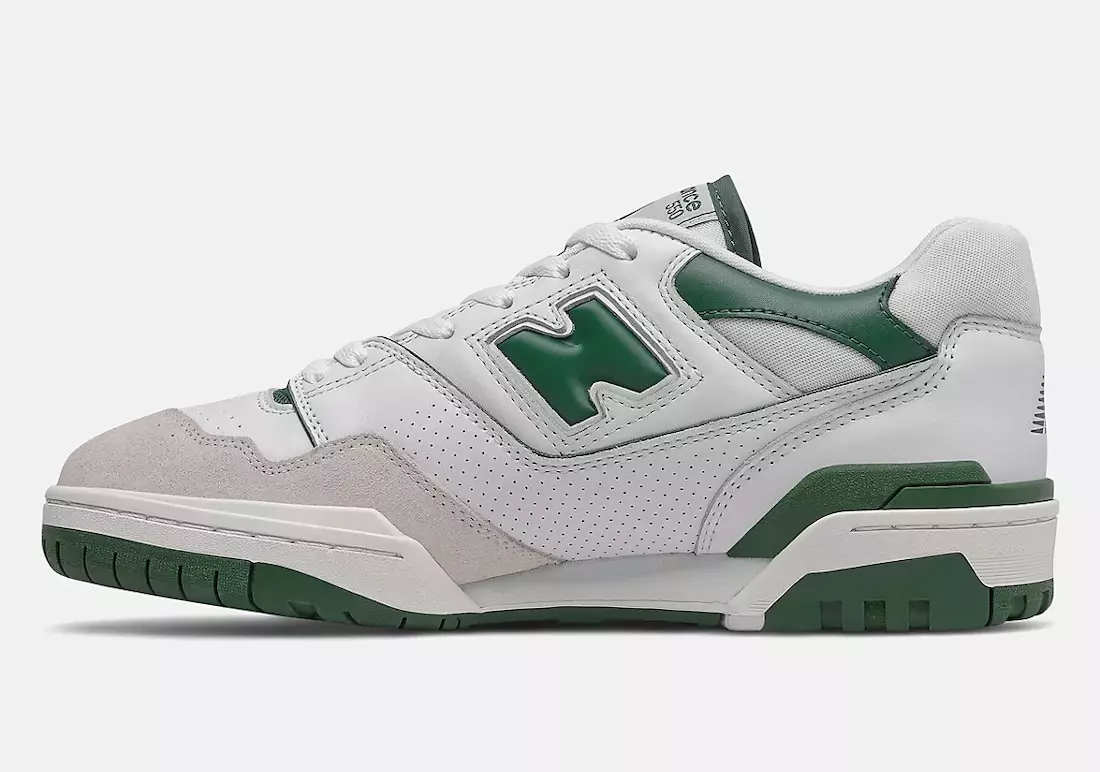 New Balance 550 White Green BB550WT1 Дата выпуску