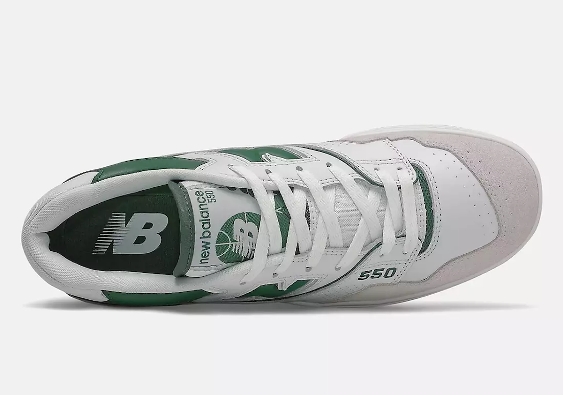 New Balance 550 White Green BB550WT1 Chiqarilgan sanasi