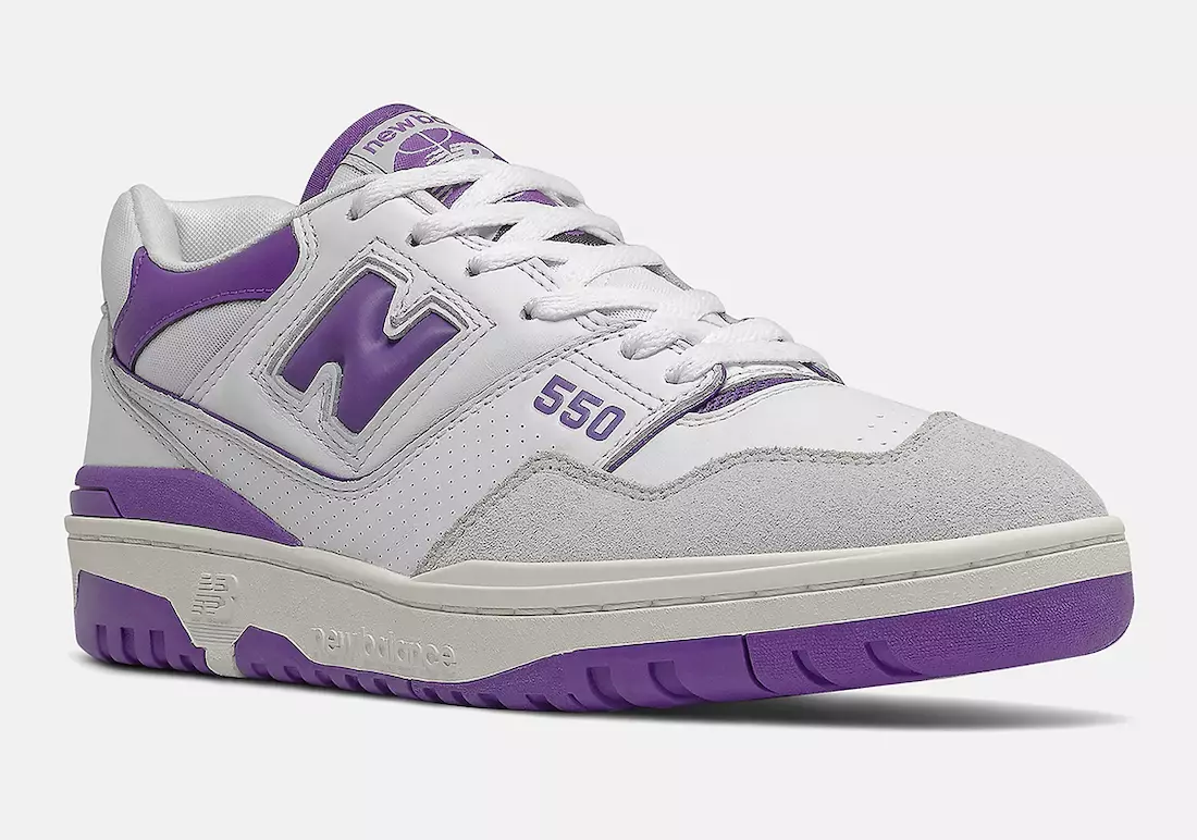 New Balance 550 Vit Lila BB550WR1 Utgivningsdatum