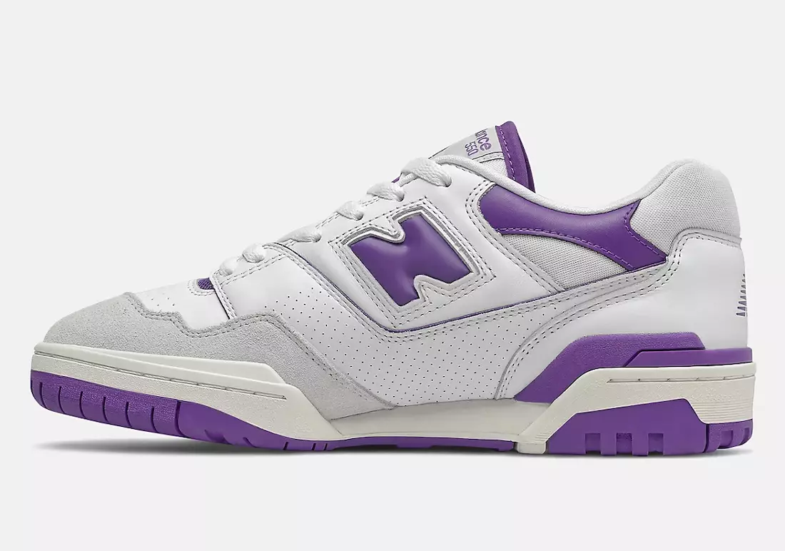 New Balance 550 White Purple BB550WR1 Väljalaskekuupäev