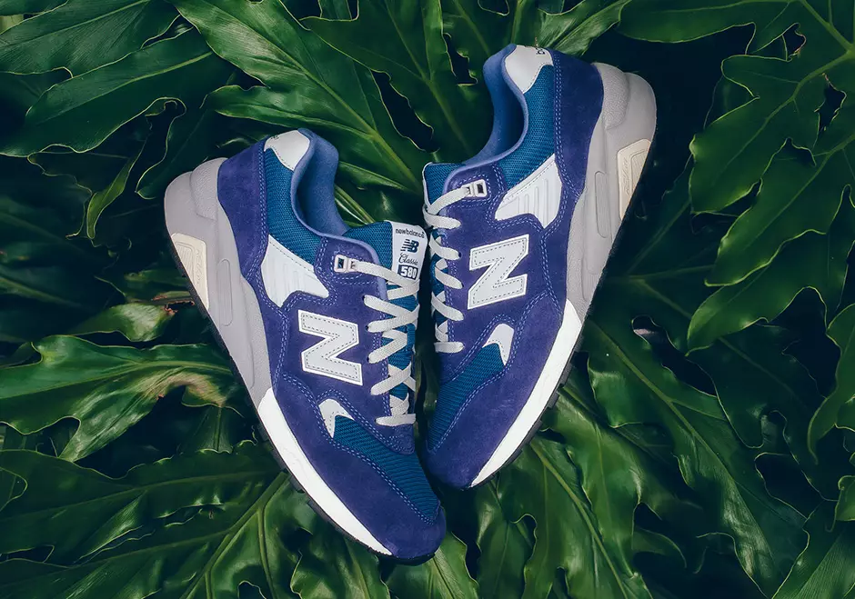 New Balance MT580 Blaues Wildleder