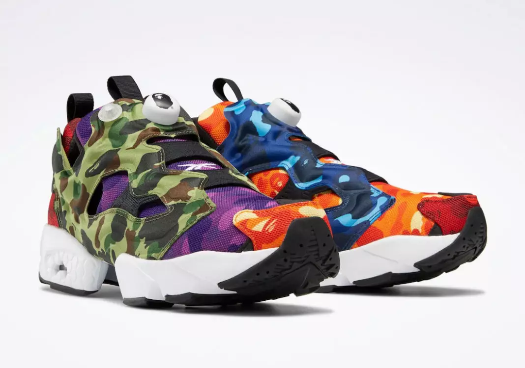 BAPE Reebok Instapump Fury Multi-Camo Q47370 תאריך שחרור