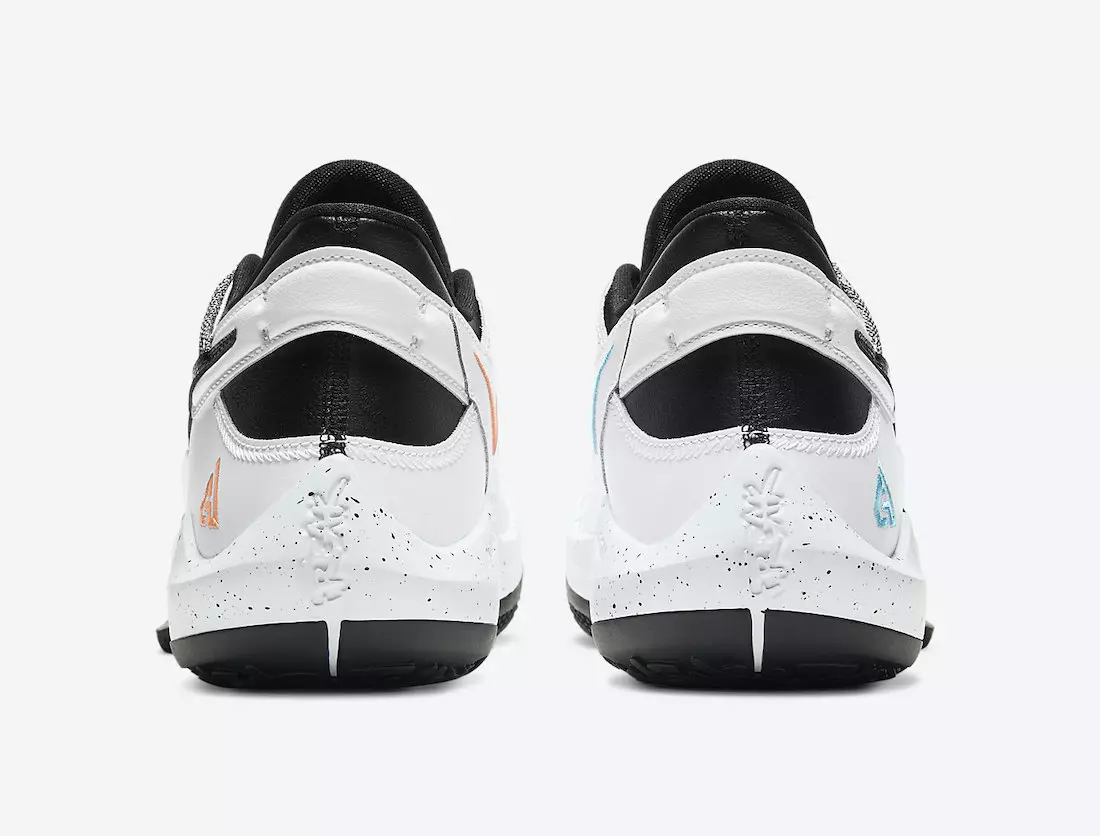 تاریخ انتشار Nike Zoom Freak 2 White Black Bright Mango CK5424-101