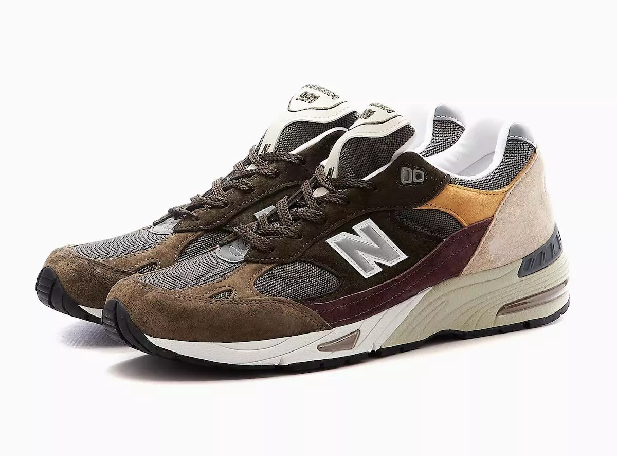 New Balance 991 Olive Burgundy M991GYB Datum vydání