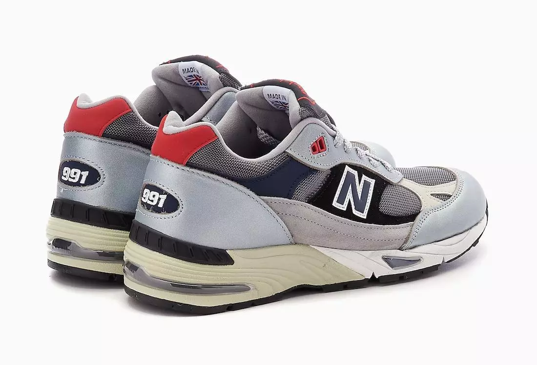 Date de sortie de la New Balance 991 Silver Navy M991SKR