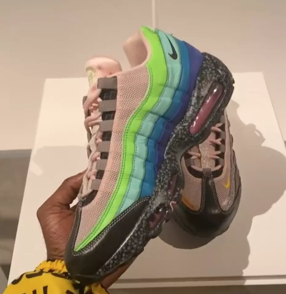 storlek Nike Air Max 95 20 års storlek Utgivningsdatum