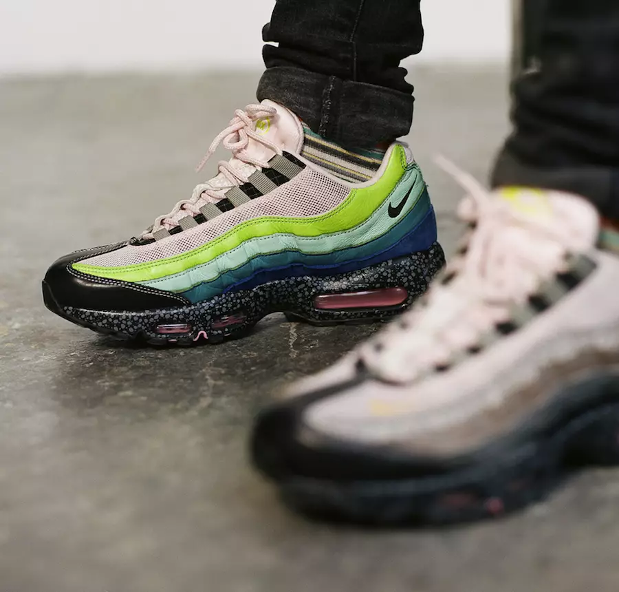 အရွယ်အစား Nike Air Max 95 ဖြန့်ချိသည့်နေ့